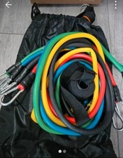 Himaly Exercise Resistance Bands Set with Handles - 5 Piece