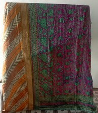 Reversiable Kantha Quilt