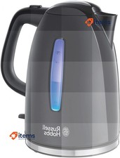 Russell Hobbs water heater [1,7L, 2400W, blue LED lighting] textures+ black