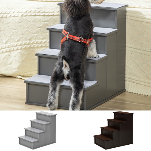 Pawhut step wooden dog - 4, steps