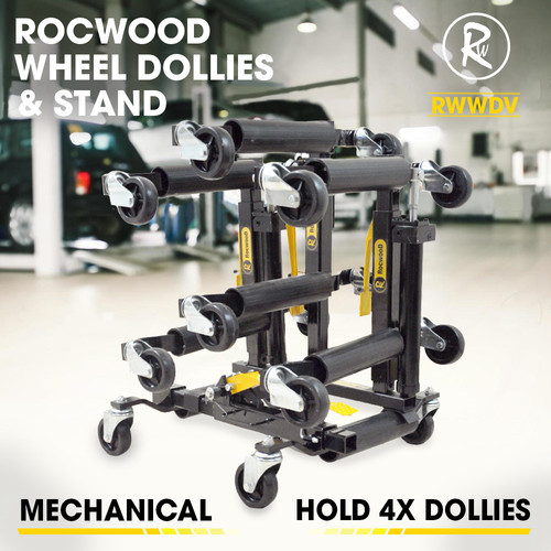 4pcs mechanical wheel dollies - mechanical,