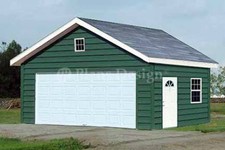 20 x 20 Two Car Garage /