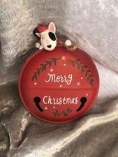 Bodacious Bullies Handsculpted English Bull Terriers Christmas Tree Decoration