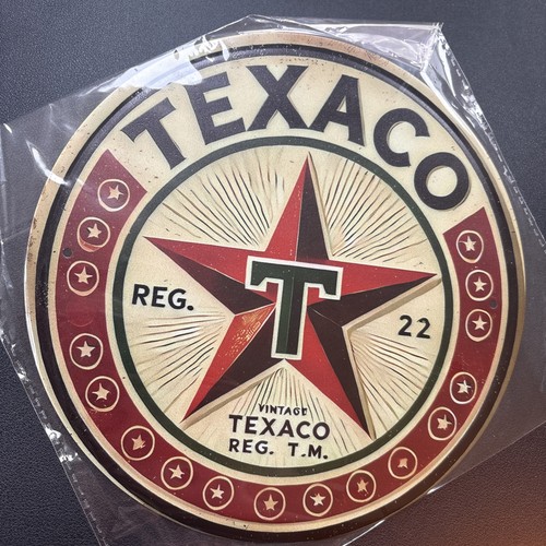 Texaco gasoline oil metal - oil,