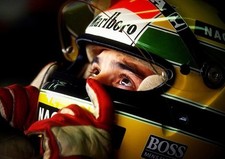 Ayrton Senna F1 Art Print Photo Pic Poster A3 A4 