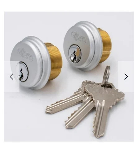 Screw round cylinder locks - round,