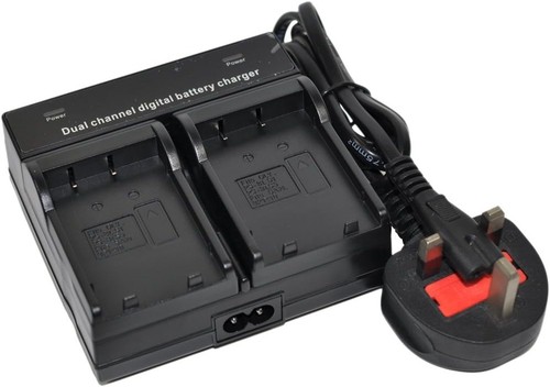 Mains twin battery charger - mains,