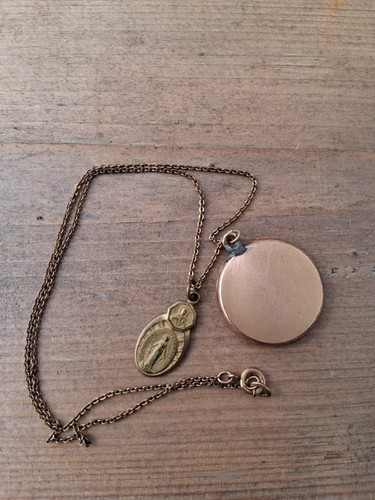 Antique gold filled locket - antique,