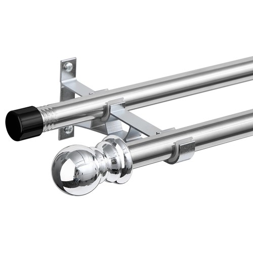 Inflation double curtain rods - curtain,