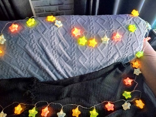 Battery star lights kids - x,