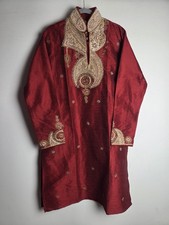 Mens Red and Gold Indian