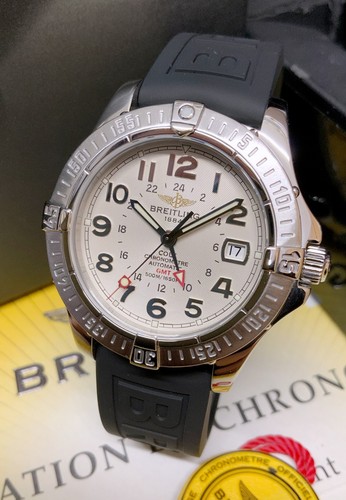 Breitling colt gmt a32350 40mm - breitling,