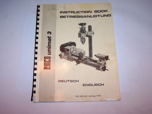 Unimat emco operators - emco,