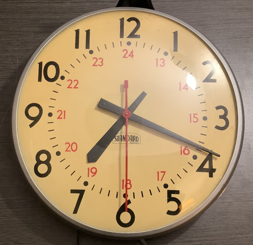 Vintage standard electric time - vintage,