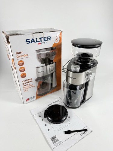 Salter burr grinder electric - burr,