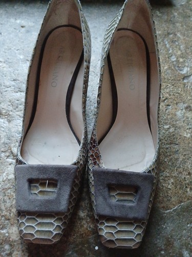 Artigiano leather suede buckle - artigiano,