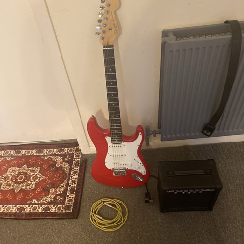 Electric guitar with - electric,