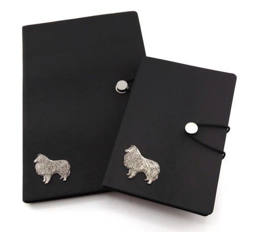 Sheltie notebook set black - set,