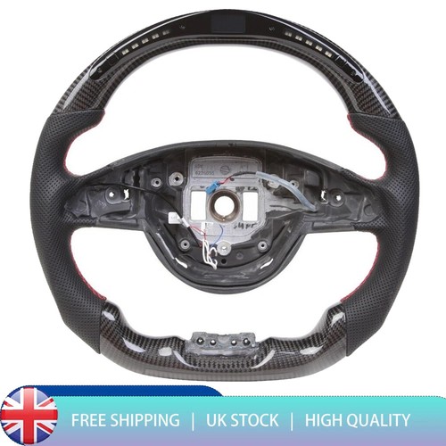 Carbon fiber led steering - carbon,