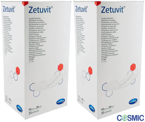 Hartmann zetuvit sterile - 2, x