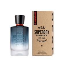 Real Superdry Fragrance 01  EDT 100ML Brand New Sealed