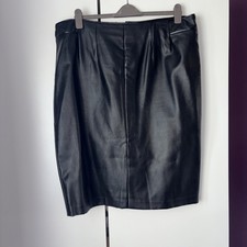 Ladies Oasis Black Leather