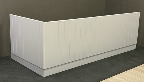 Light grey groove - groove, bath