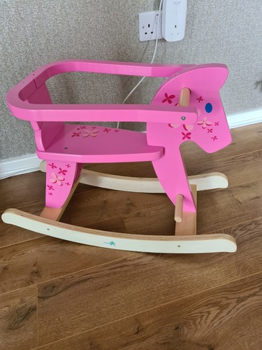 Wooden rocking horse - wooden,, horse,