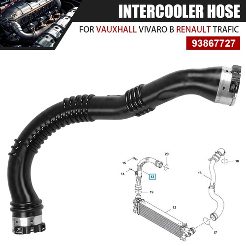 Turbo boost intercooler hose - turbo,