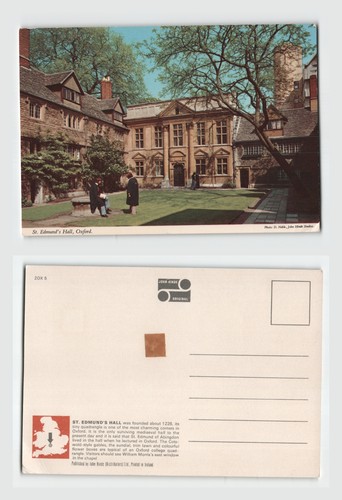 Postcard edmund s - postcard, hall