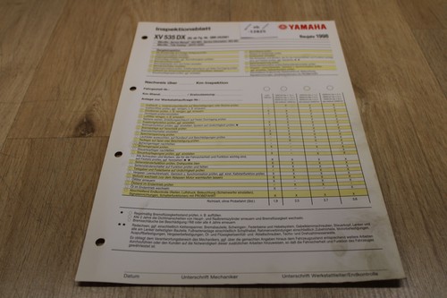 Yamaha xv535dx 3br - xv535dx, (n)