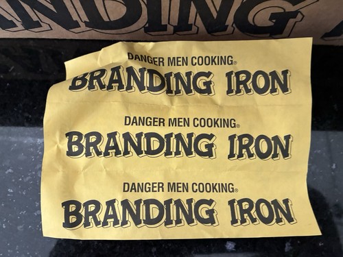 Branding iron bbq - bbq, personalise
