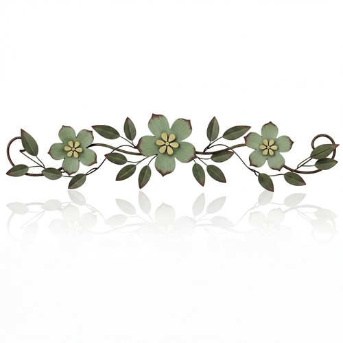 Metal flower wall - wall, decor