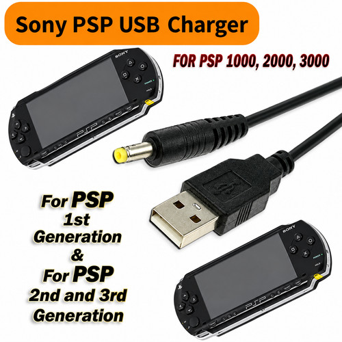 Sony psp usb charging - charging, charger