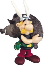 Asterix - Asterix Holding a Boar 6 cm Vinyl Figure