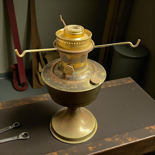 Aladdin model brass - 23, oil