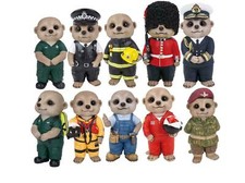 Vivid Arts Baby Meerkat Ornament - Various Designs - Home & Garden Decor
