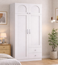 Wardrobe 4 Door 2 Drawer