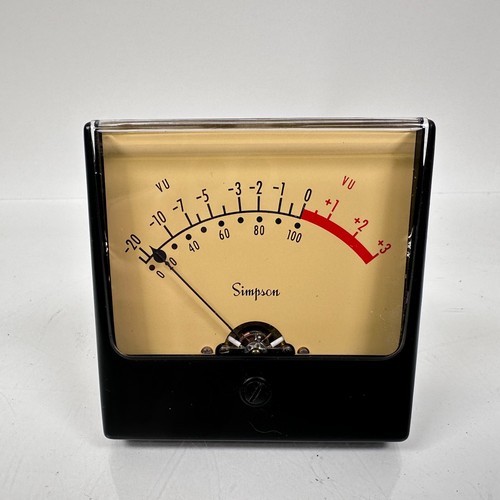 Teletronix simpson meter - meter, vu