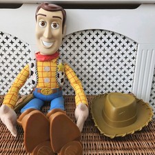 Vintage Disney Toy Story Woody Plush Doll Figure Large 30 inch