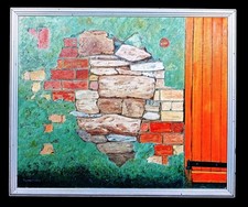 Irish Art Painting Door in
