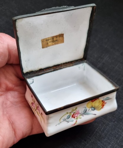 Antique bilston enamel - antique, copper