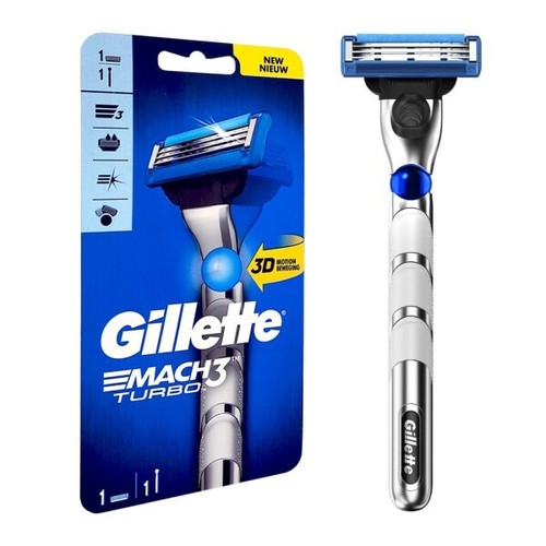 Gillette mach3 turbo motion - gillette, 3d