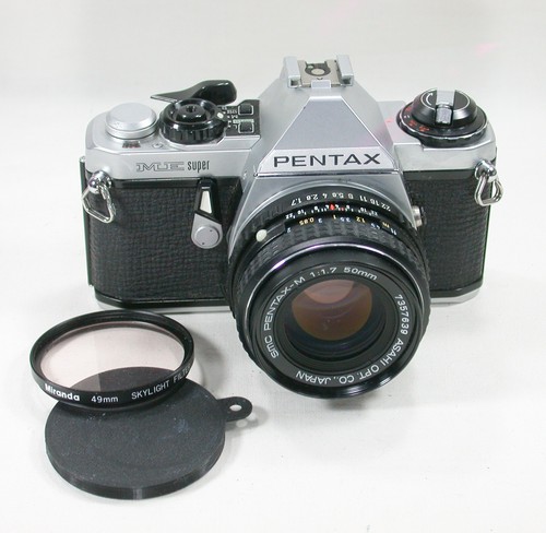 Pentax super 35mm slr film - me-super,