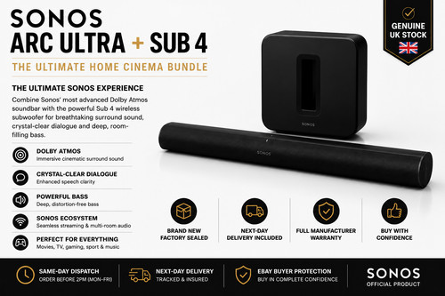 Sonos arc ultra sub 4 - ultra,