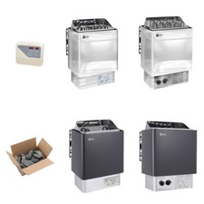 Electric Sauna Heater Stove Wet & Dry Steam Sauna Oven SPA In/External Control