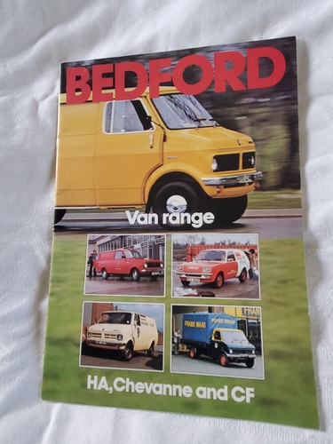 Vauxhall bedford van range - vauxhall,