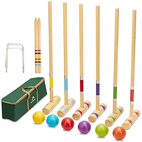 Six player croquet set - player,