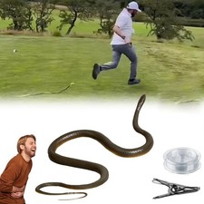 Fake rubber snake - fake, prank