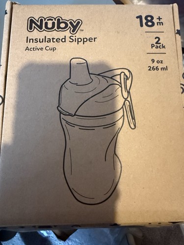 Nuby insulated sipper - insulated, active